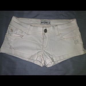 KIDS SIZE 16 A&F jean shorts